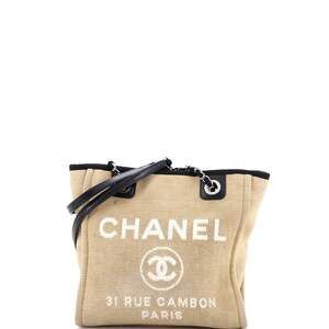 Chanel North South Deauville Tote #226242C21B